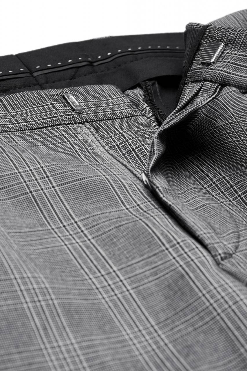 Digel Move Pantalone grigio a quadri digel extra slim fit Trasporto libero internazionale