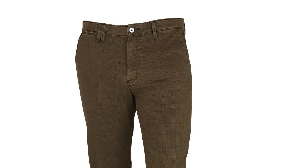 Sea Barrier Pantalone sea barrier verde a quadri cotone stretch Limitato a 3 giorni