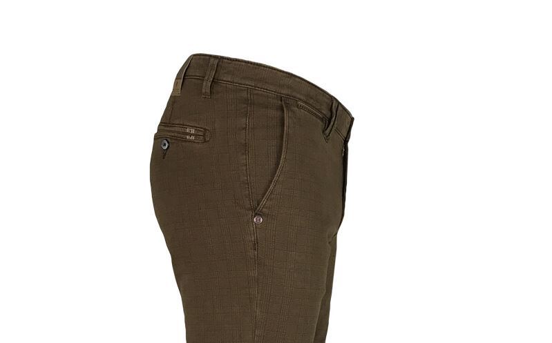 Sea Barrier Pantalone sea barrier verde a quadri cotone stretch Limitato a 3 giorni