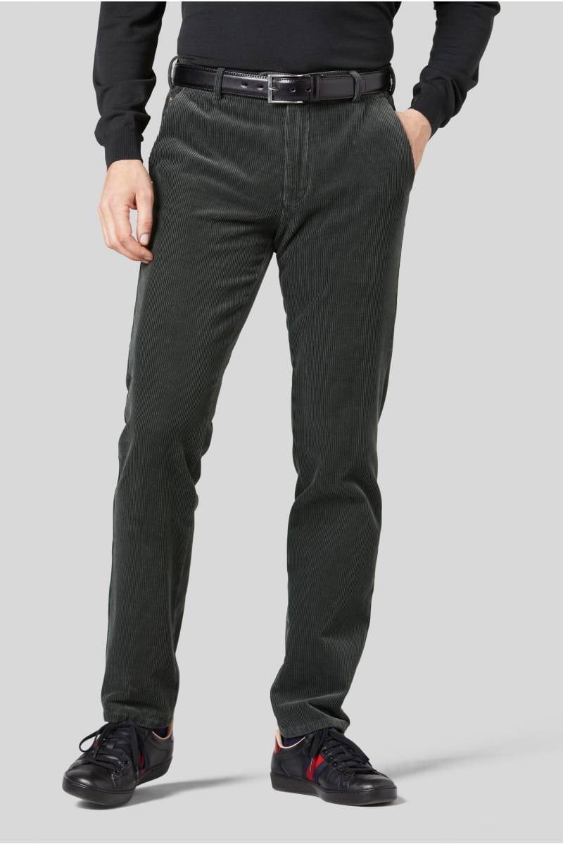 Meyer Pantalone grigio meyer in velluto a coste luxury modern fit Spedizione Gratuita