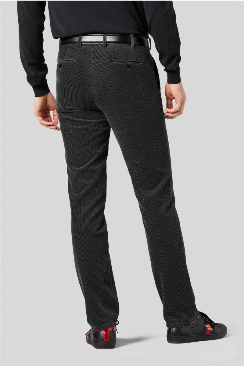 Meyer Pantalone grigio meyer in velluto a coste luxury modern fit Spedizione Gratuita