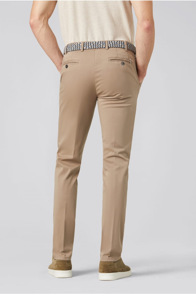Meyer Pantalone cammello meyer in cotone fairtrade modern fit Affare Del Giorno