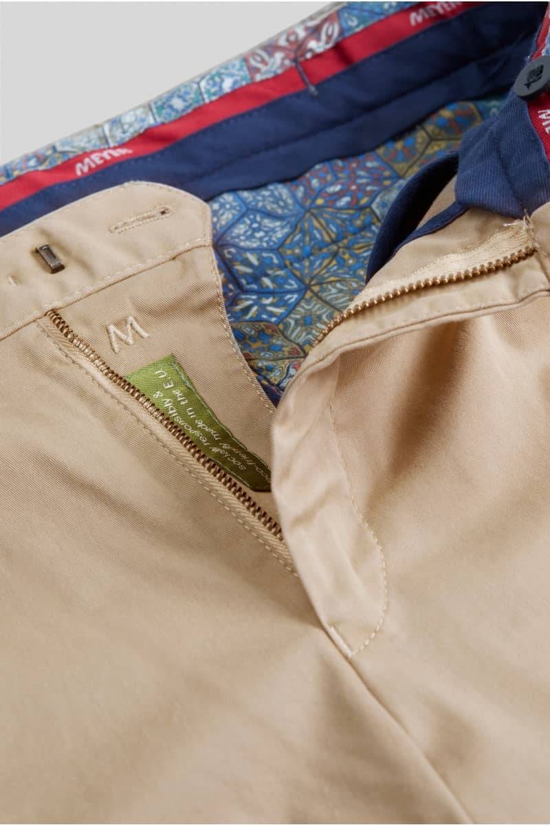 Meyer Pantalone cammello meyer in cotone fairtrade modern fit Affare Del Giorno