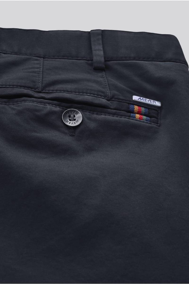 Meyer Pantalone blu meyer in cotone fairtrade modern fit Convenienza