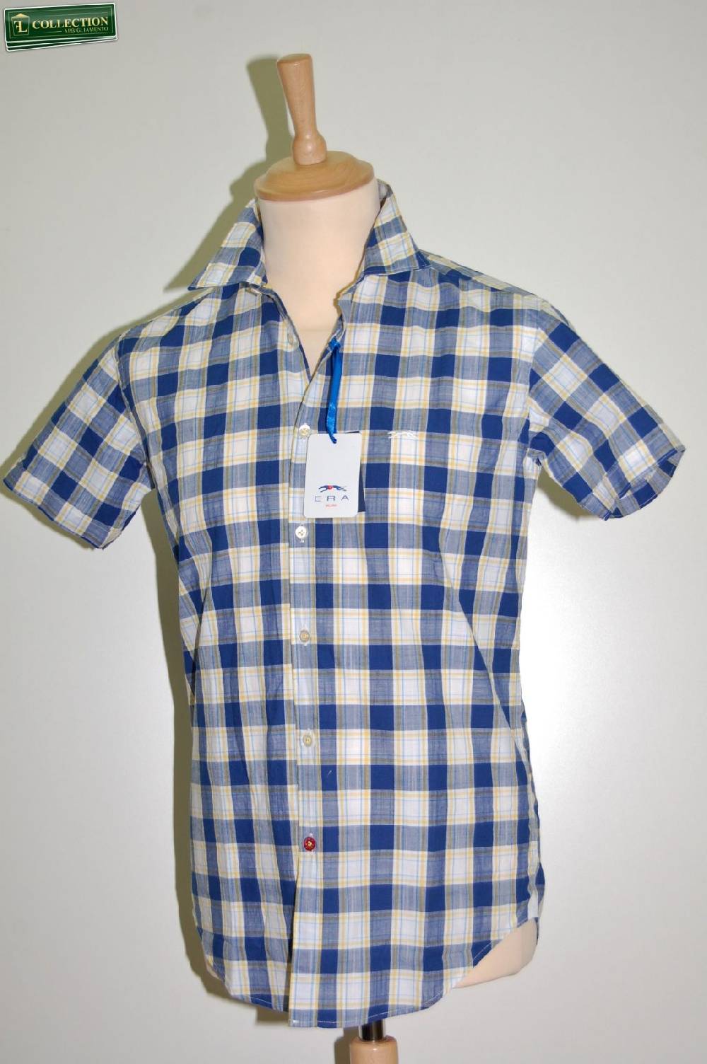 Era Milano Camicia moda slim fit maniche corte Era Milano Presa