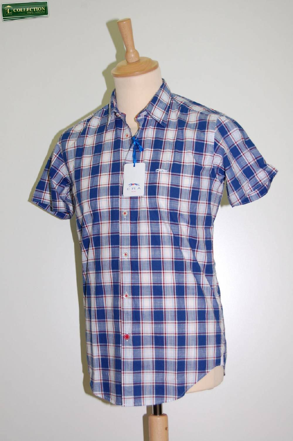 Era Milano Camicia moda slim fit maniche corte Era Milano Presa
