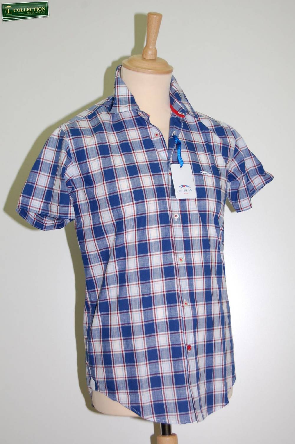 Era Milano Camicia moda slim fit maniche corte Era Milano Presa