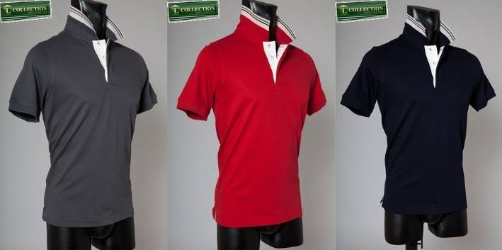 Bramante Polo t shirt bramante slim fit tre colori Online