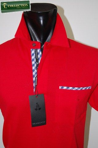 Bramante Polo t shirt maglia moda uomo bramante Hotsell
