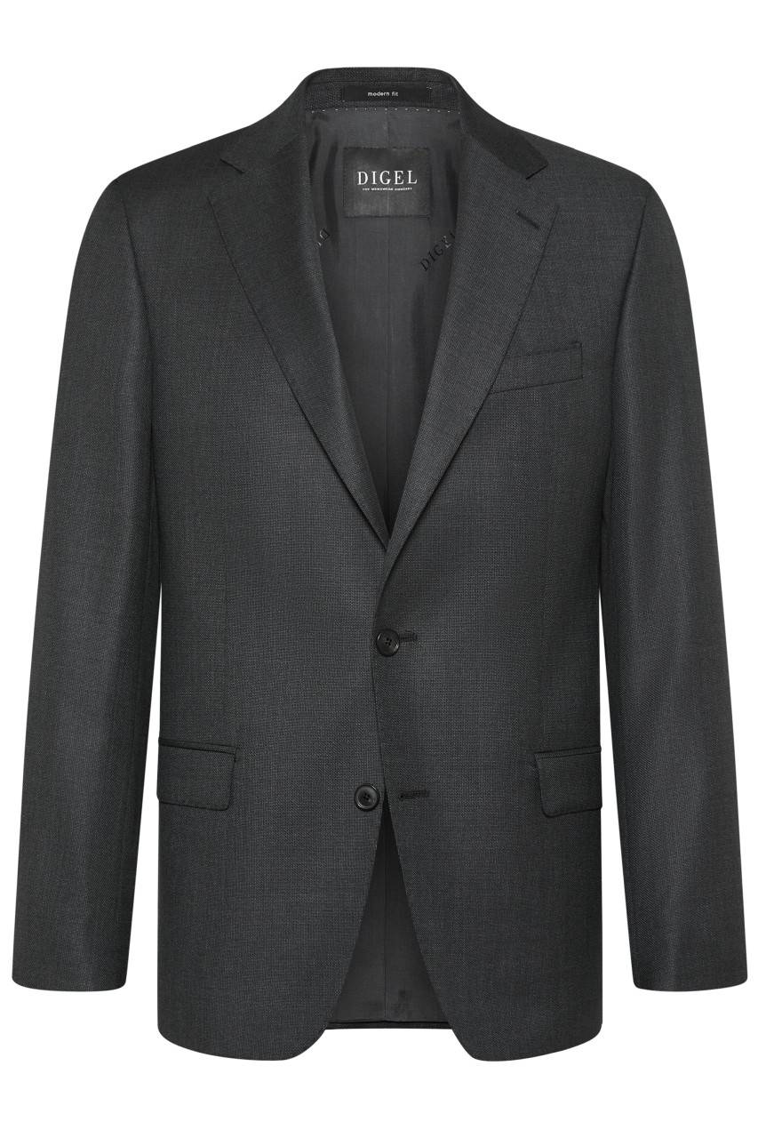 Digel Abito grigio scuro digel drop sei modern fit in lana vitale barberis canonico Nuova