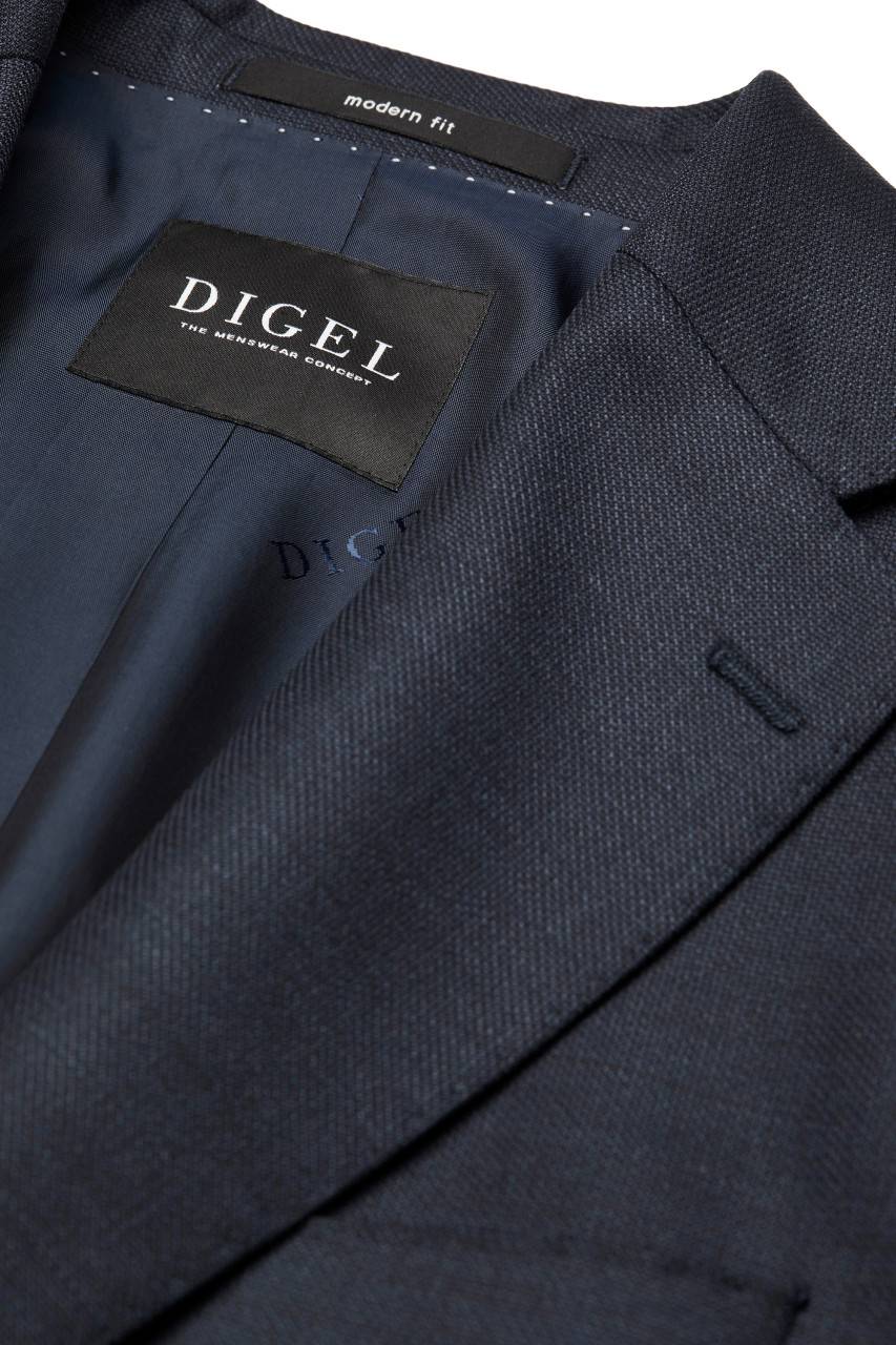 Digel Abito blu digel drop sei modern fit in lana vitale barberis canonico Spedizione gratuita