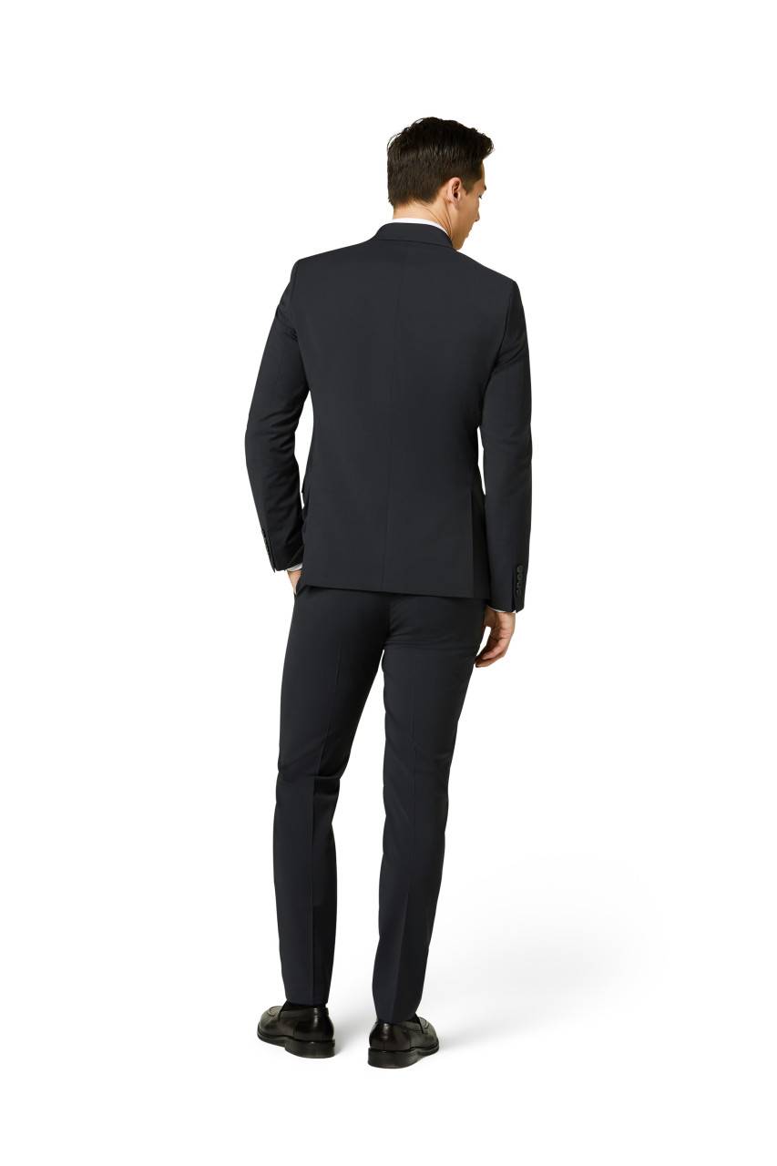 Digel Abito blu digel slim fit doppiopetto misto lana bi-stretch Sconto di tempo limitato