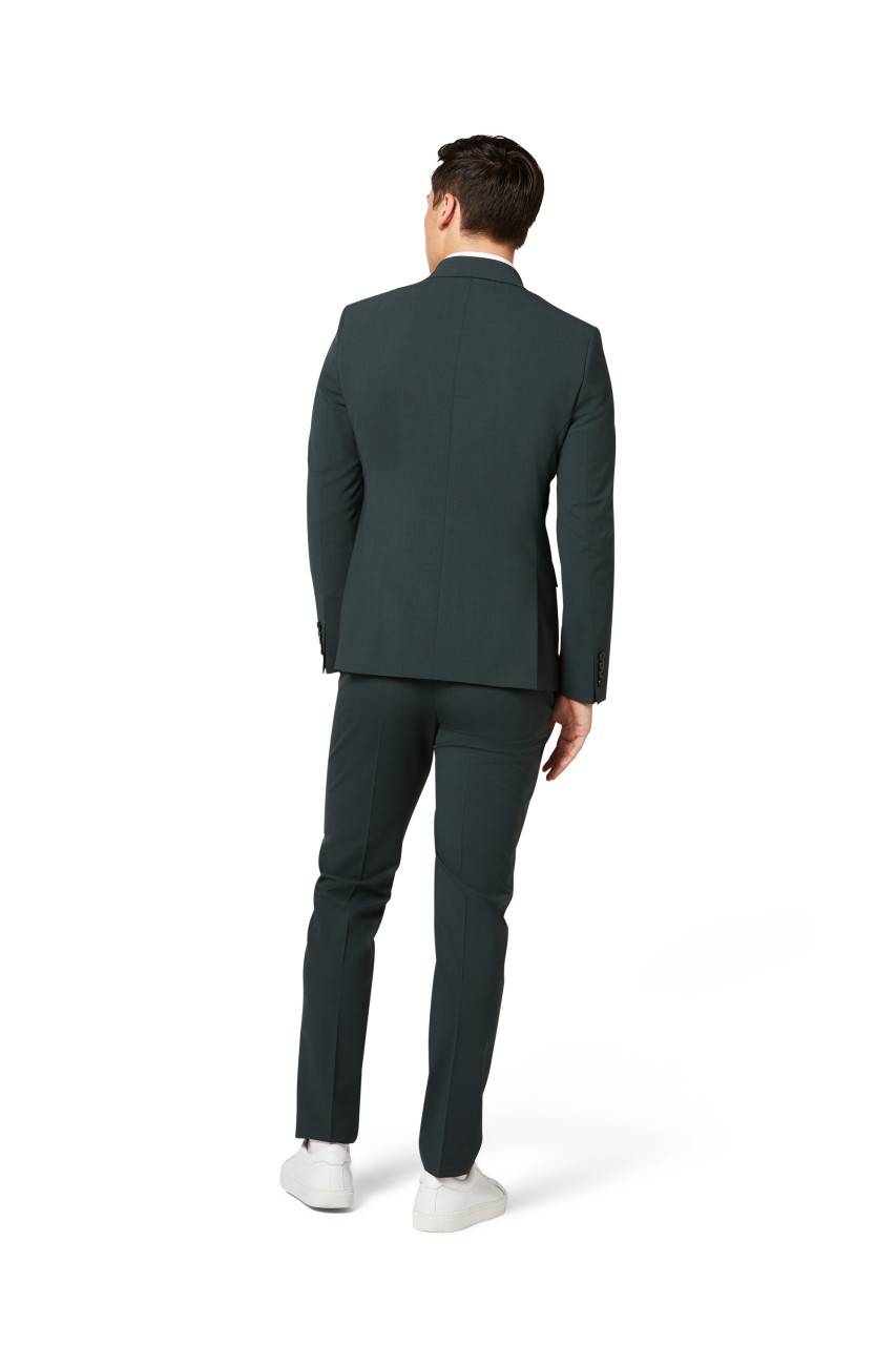 Digel Abito verde digel slim fit doppiopetto misto lana bi-stretch Negozio online di fabbrica