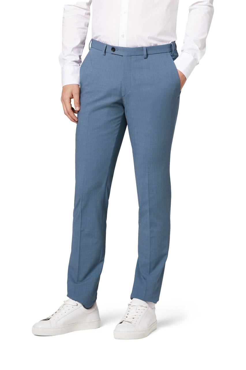 Digel Abito slim fit digel azzurro misto lana bi-stretch Grande vendita