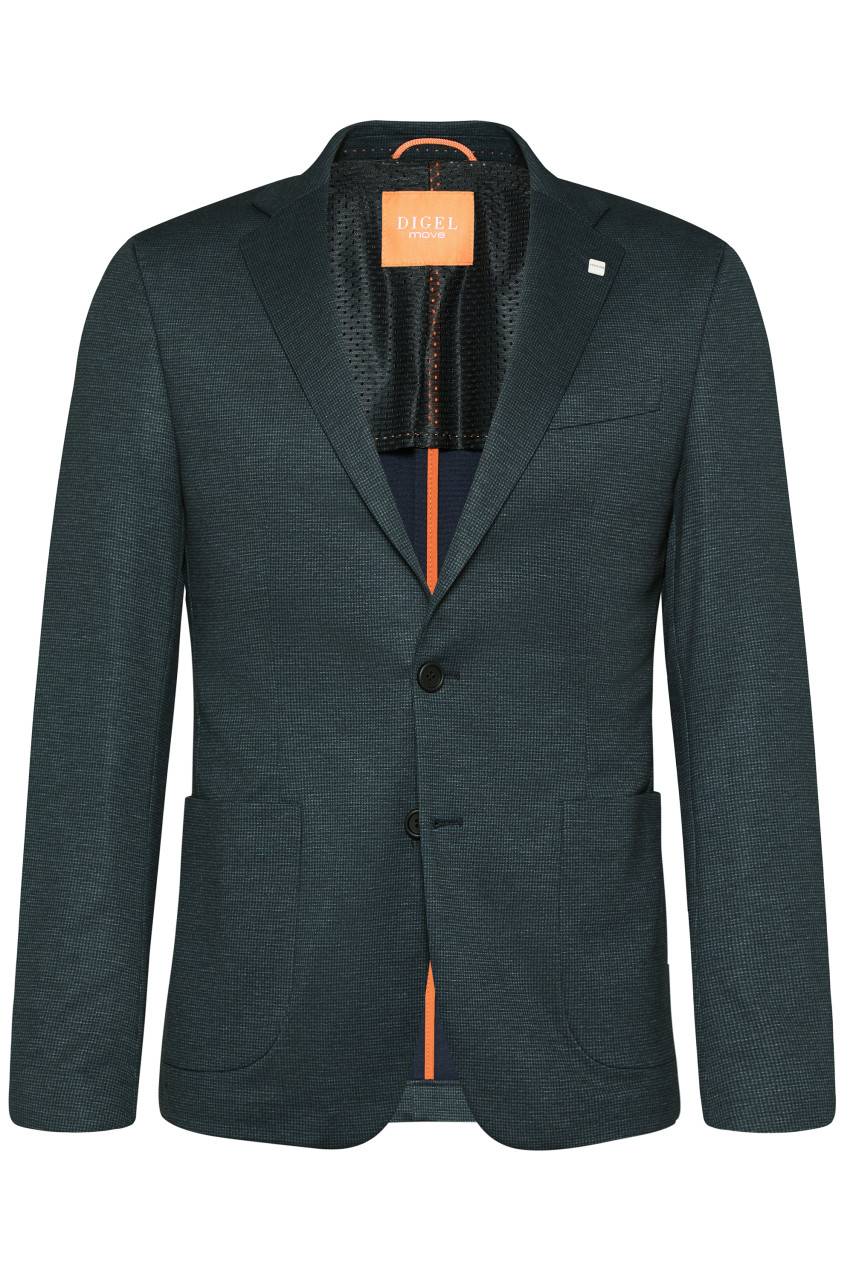 Digel Abito digel in jersey extra slim fit verde a quadretti Flash Sale