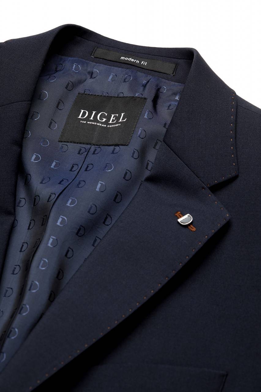 Digel Abito blu digel in lana stretch easywool modern fit Online Outlet
