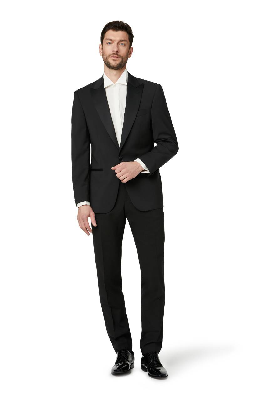 Digel Smoking digel modern fit in lana marzotto super 100's Offerte esclusive
