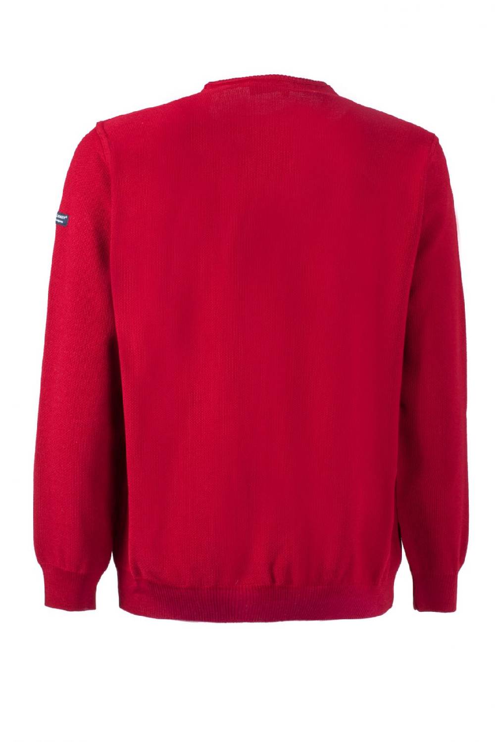 Green Coast Maglione regular fit a giro collo bordo' green coast made in italy Sostegno trimestrale