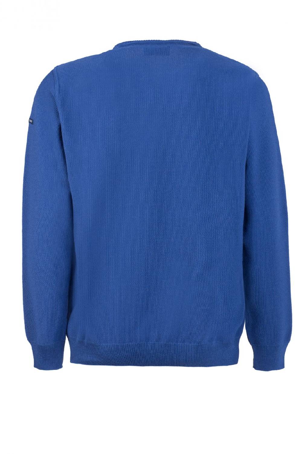 Green Coast Maglione regular fit a giro collo azzurro green coast made in italy Discount Store per i nuovi prodotti