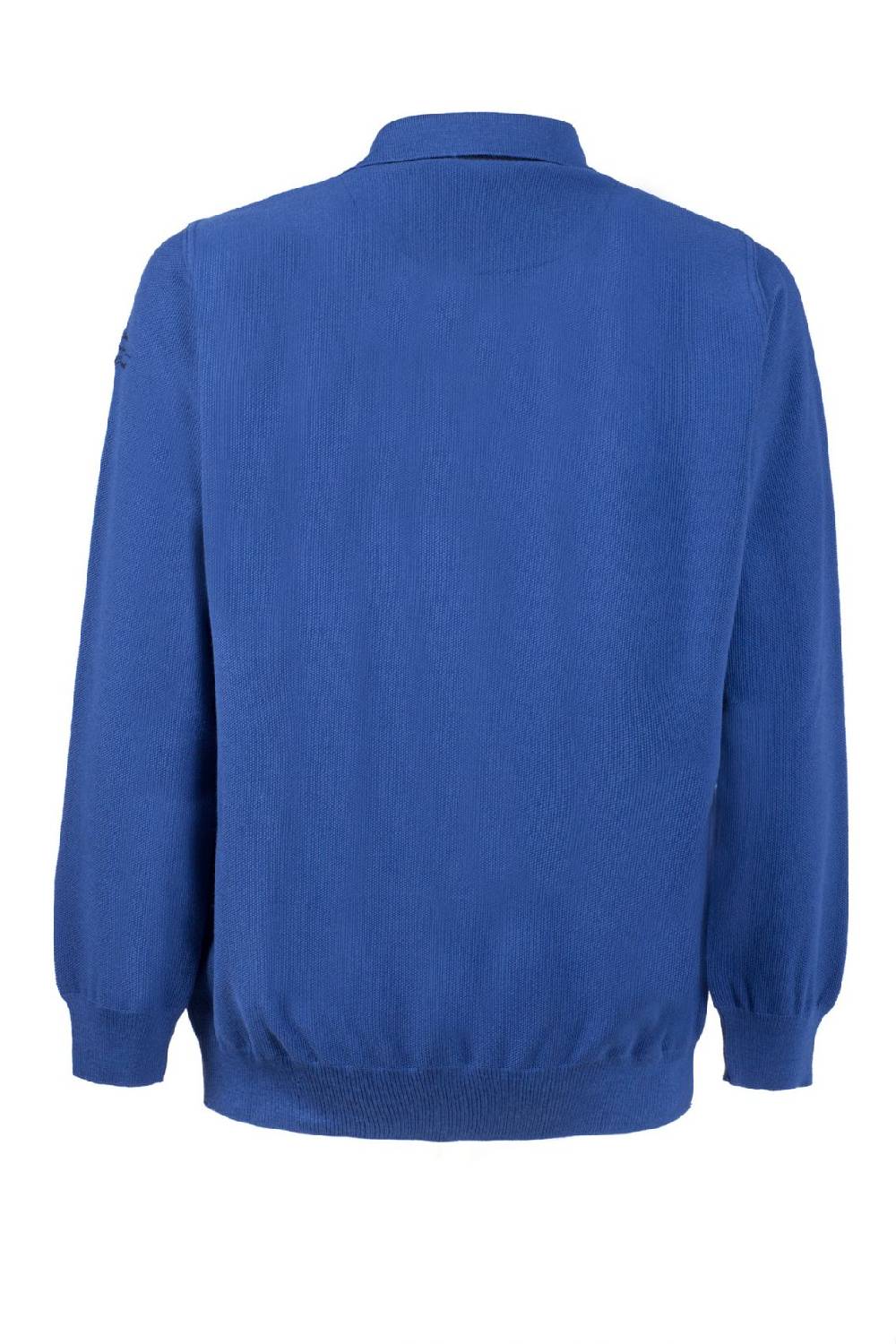 Green Coast Polo azzurra green coast modern fit filato nautico idrorepellente Super sconto
