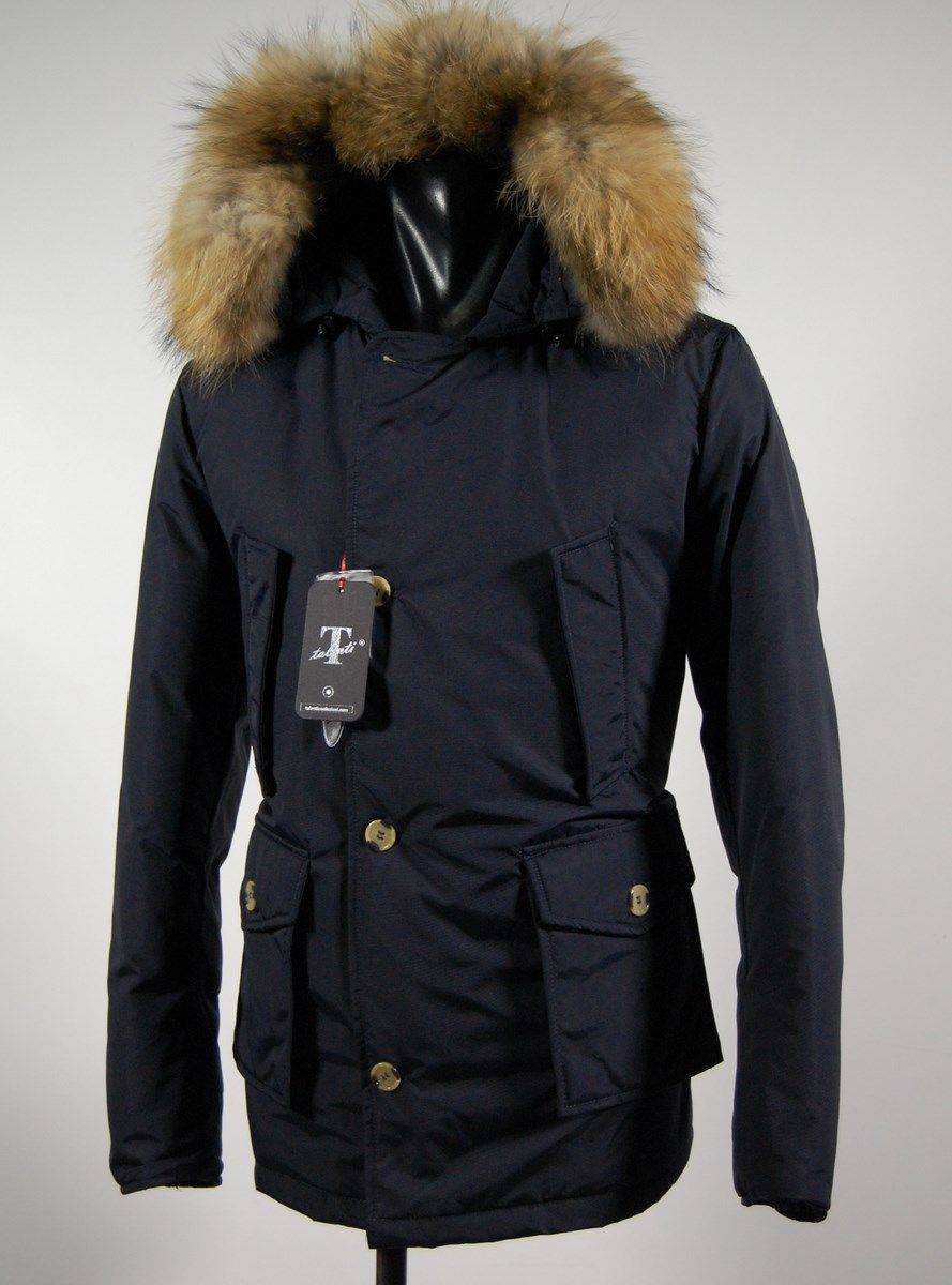 Talenti Giaccone modello woolrich in vera piuma d'oca In vendita
