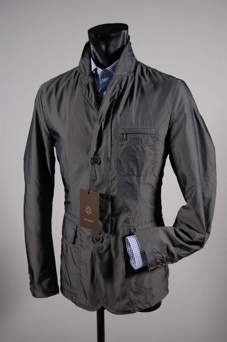 Milestone Giacca field jacket con toppe grigio milestone Sconti questo mese
