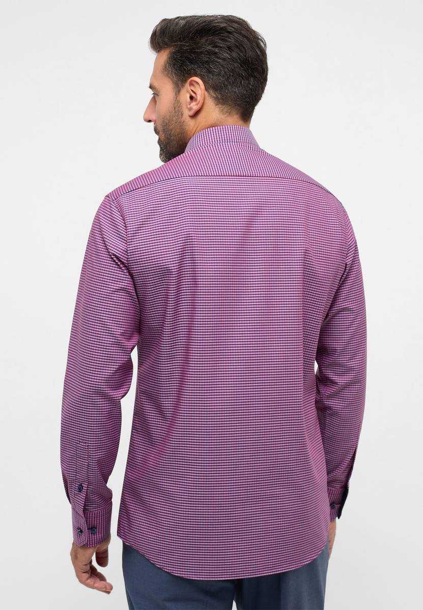 Eterna Camicia eterna a quadretti rosso modern fit Qualità Garantita