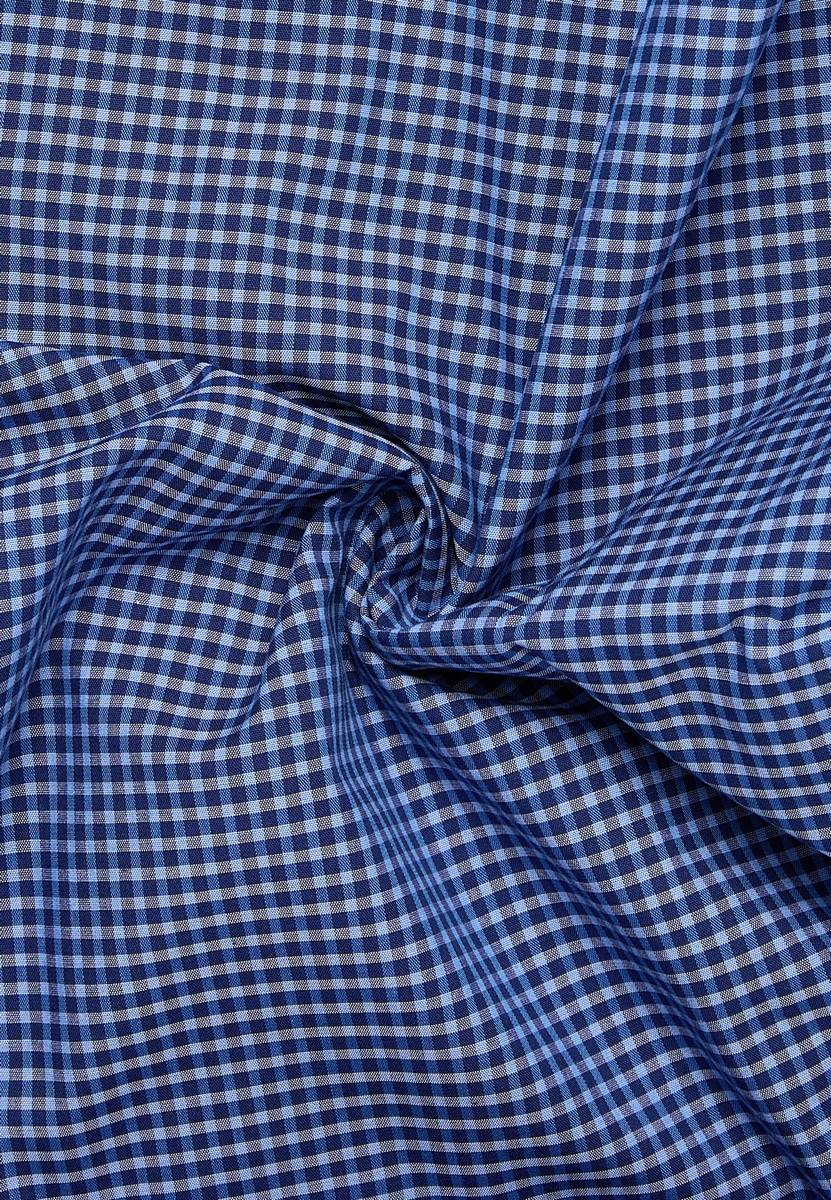 Eterna Camicia eterna a quadretti azzurro modern fit Negozi Online