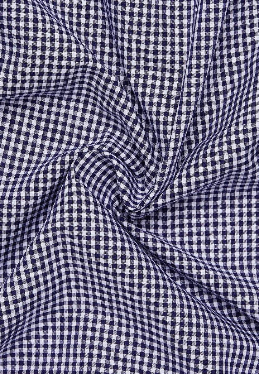Eterna Camicia eterna a quadretti blu modern fit Acquista Ora