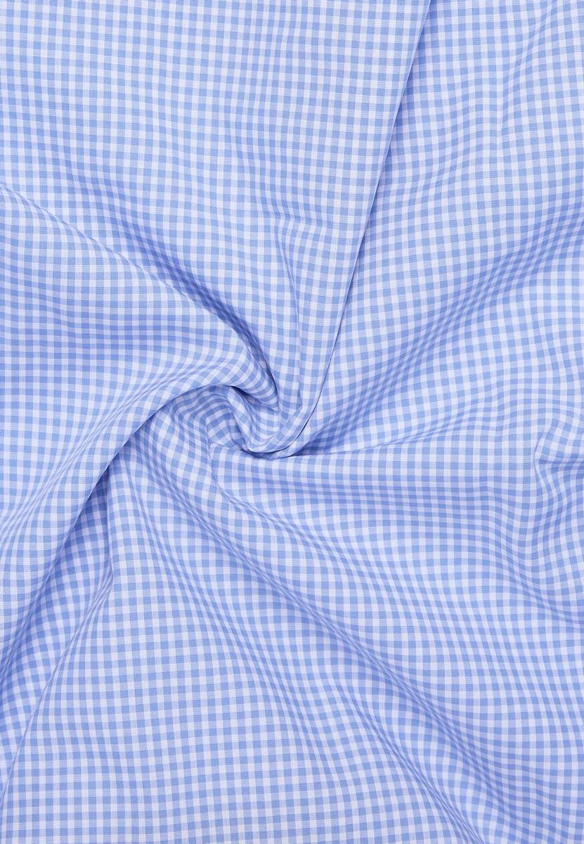 Eterna Camicia eterna a quadretti celeste modern fit Consegna Veloce