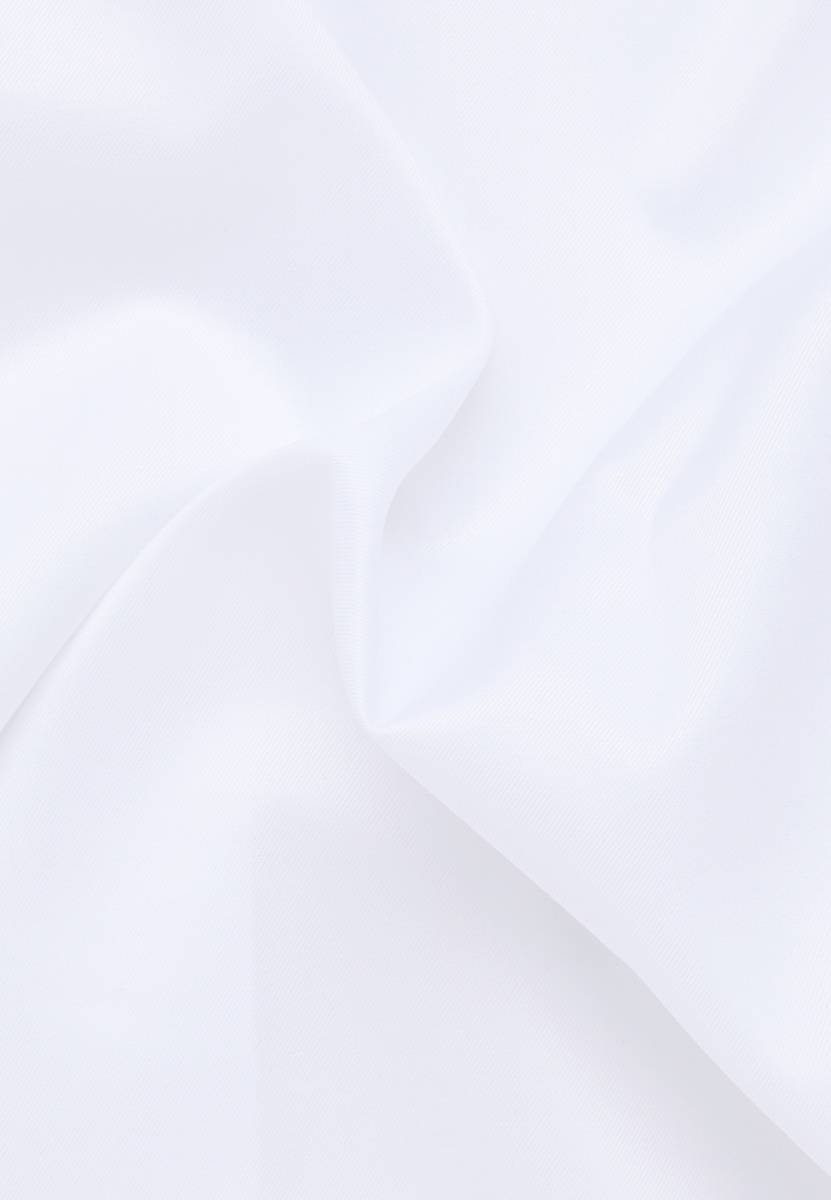 Eterna Camicia elegante eterna bianca slim fit con polso doppio Sottocosto