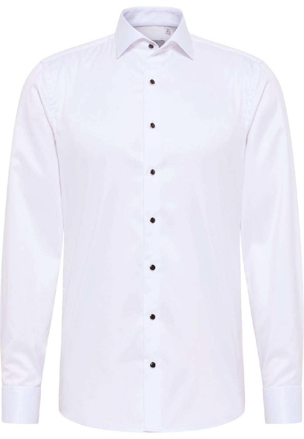 Eterna Camicia elegante eterna bianca modern fit con polso doppio Convenienza