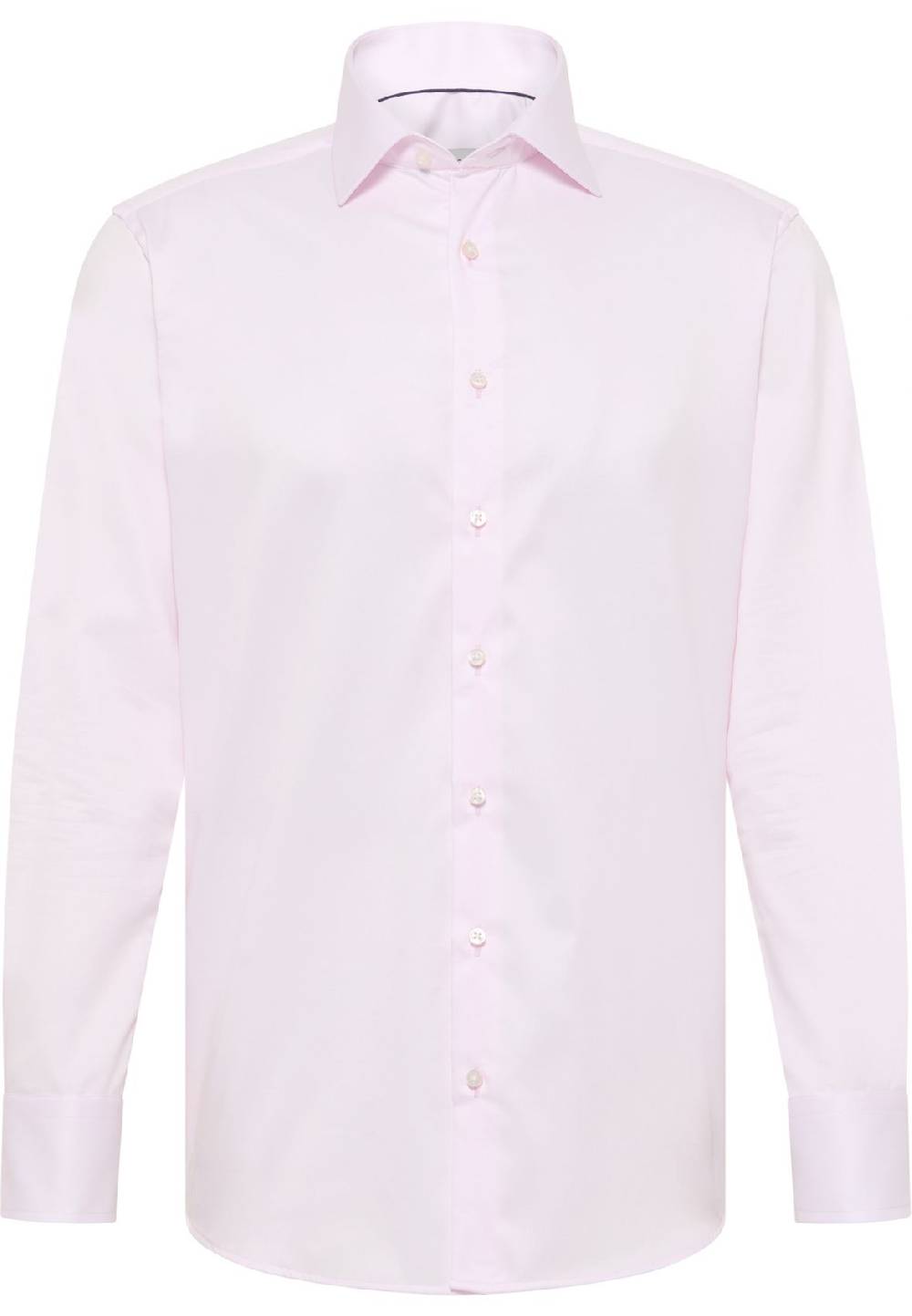 Eterna Camicia rosa eterna modern fit in cotone twill no stiro Negozio online di fabbrica