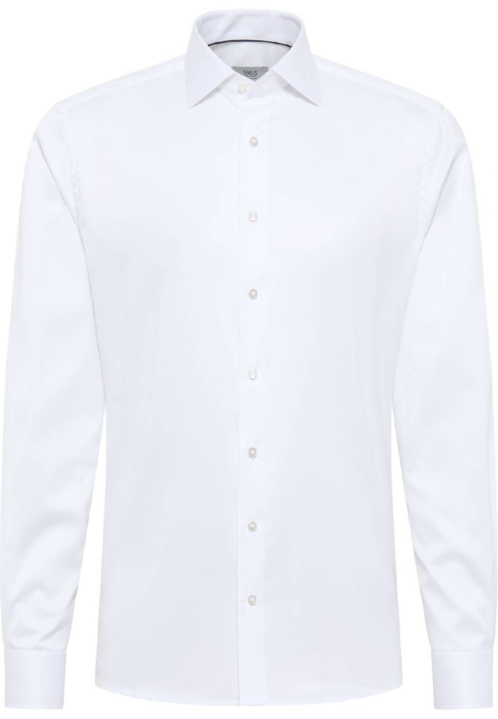 Eterna Camicia bianca eterna modern fit in cotone twill no stiro Offerta speciale