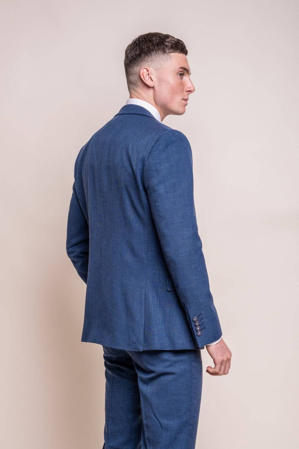 House of Cavani Abito blu house of cavani semi foderato stretch modern fit Grande vendita