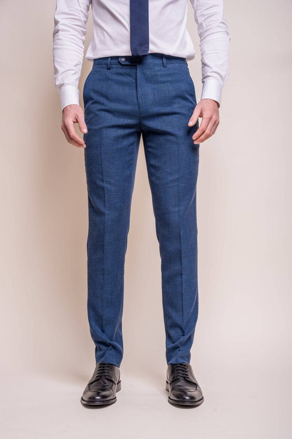 House of Cavani Abito blu house of cavani semi foderato stretch modern fit Grande vendita