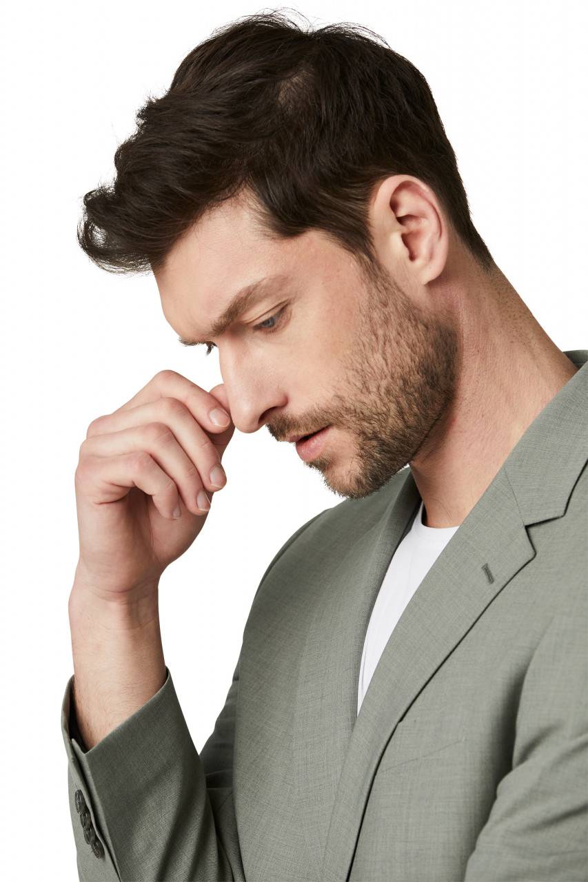 Digel Abito verde salvia digel lana stretch drop sei modern fit Offerta esclusiva