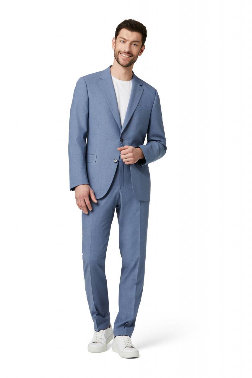 Digel Abito azzurro chiaro digel lana stretch drop sei modern fit Vendite stagionali