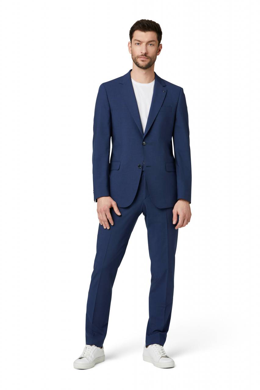 Digel Abito blu digel lana stretch marzotto drop quattro corto Black Friday