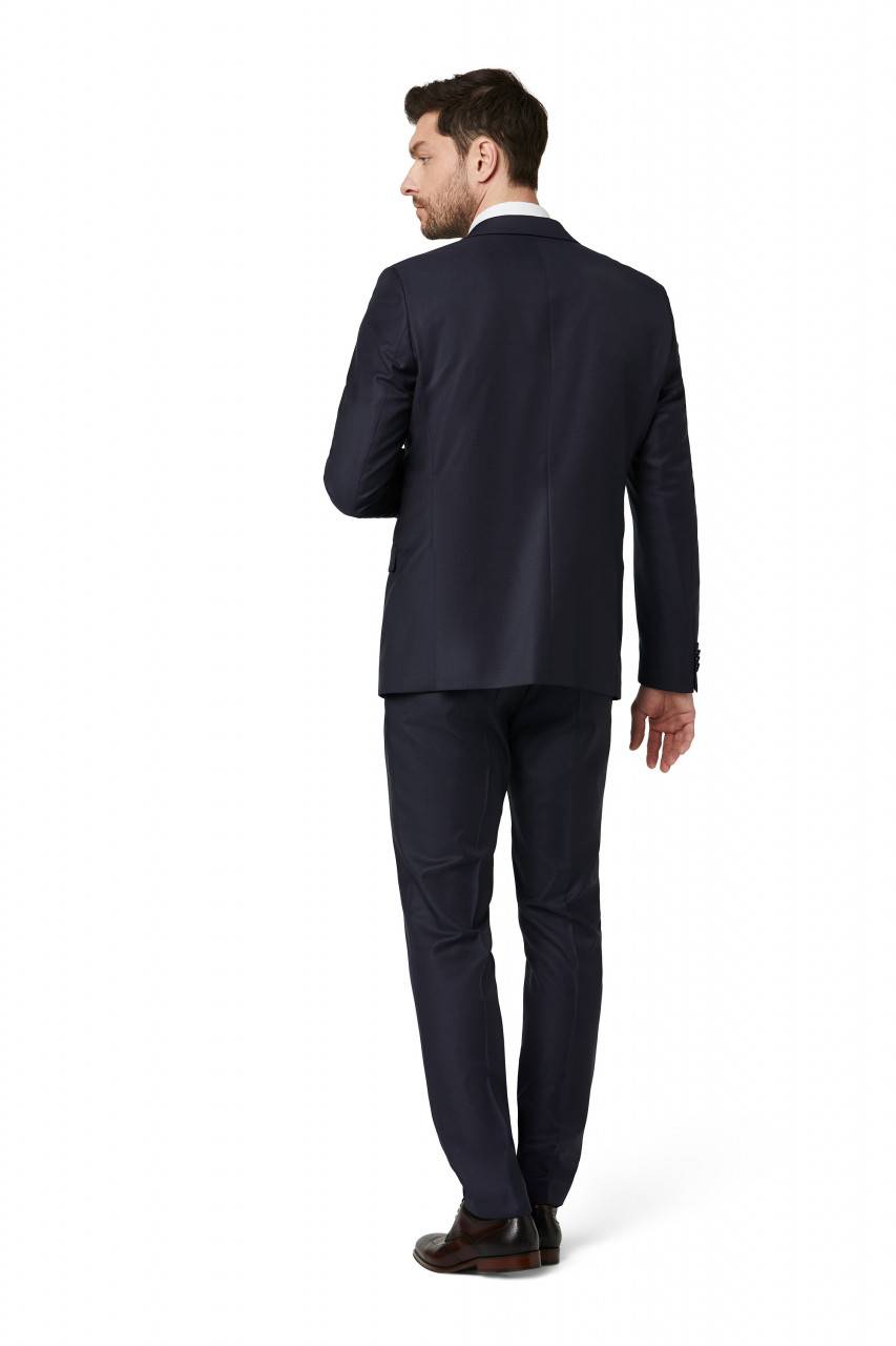 Digel Abito blu slim fit digel lana reda super 110'S Offerta natalizia