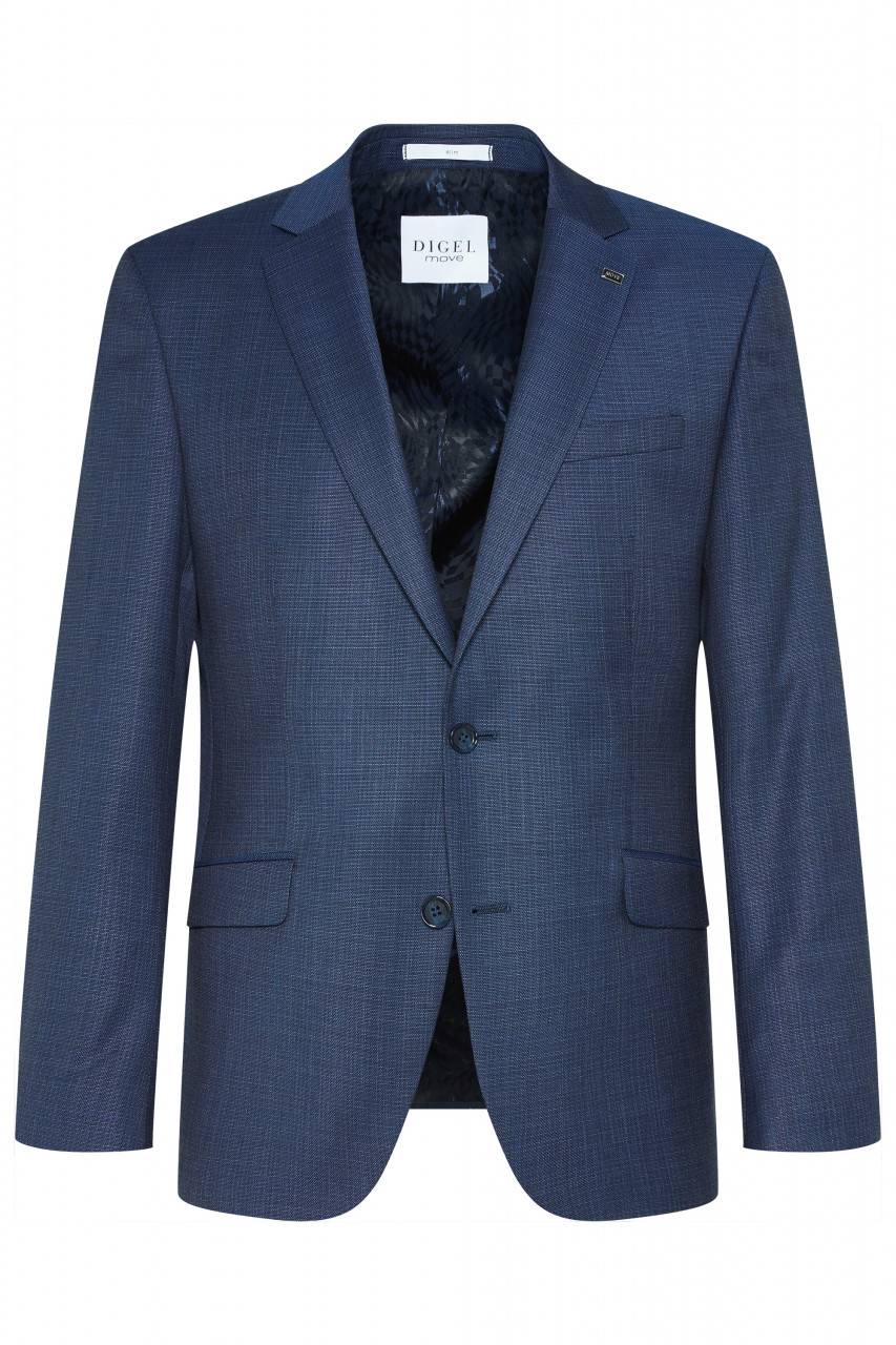 Digel Abito bluette slim fit digel lana stretch zignone Offerta San Valentino