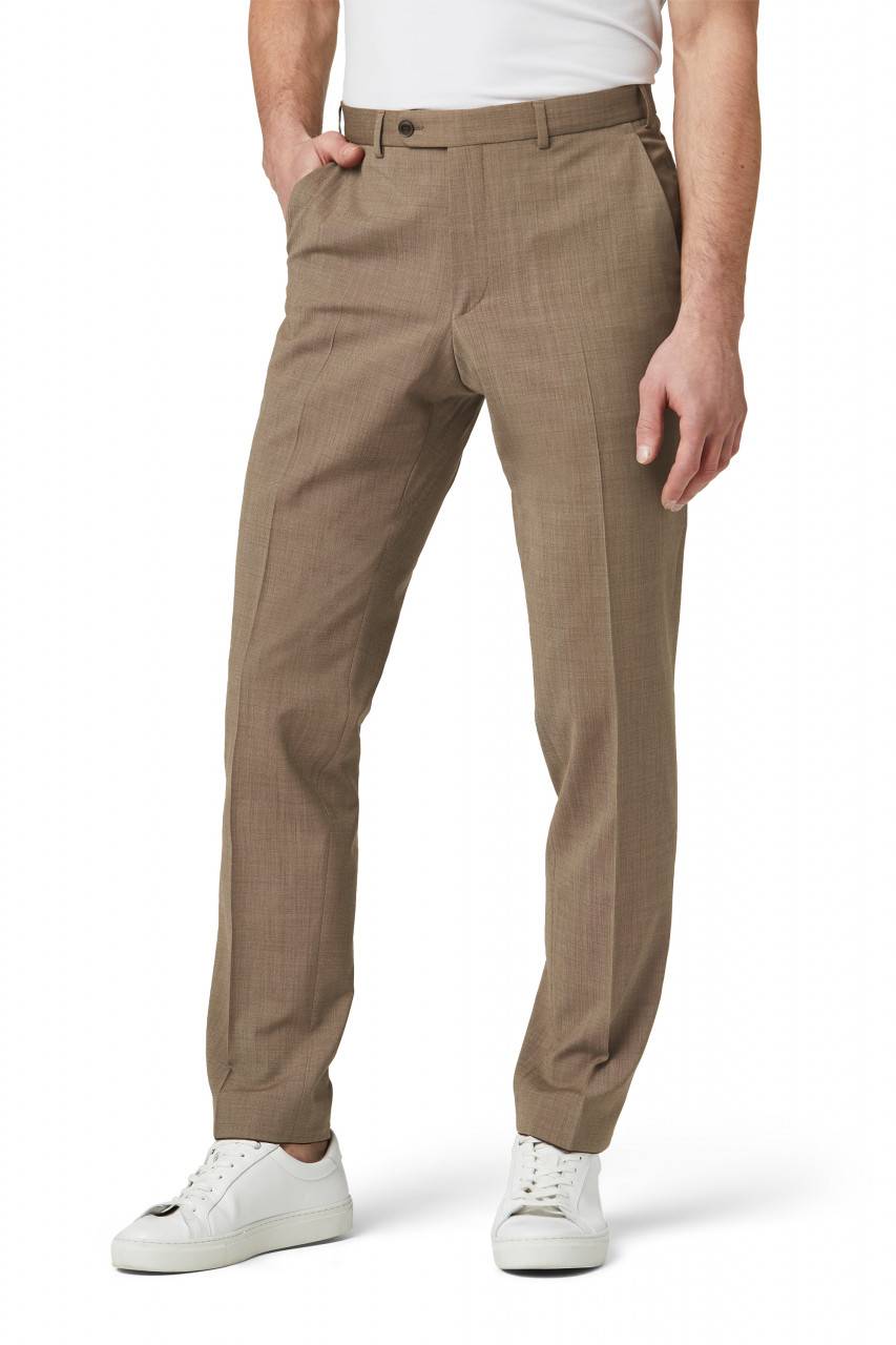Digel Abito tabacco digel lana stretch marzotto drop quattro corto Smaltimento dello stoccaggio