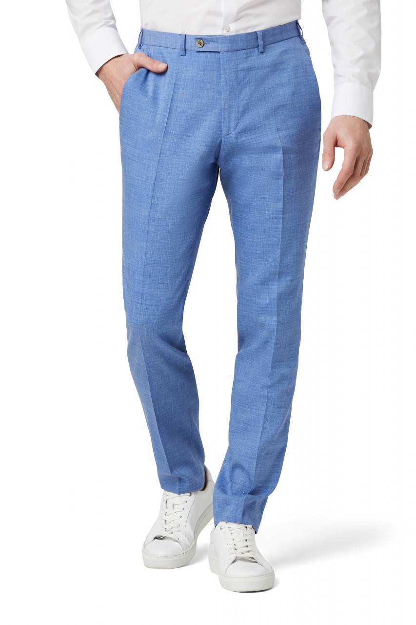 Digel Abito digel slim fit azzurro sfoderato in misto lino Latest fashion