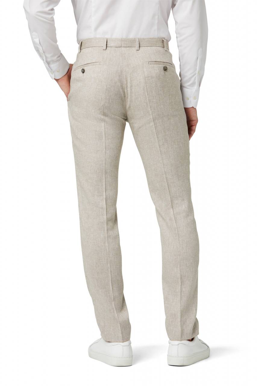 Digel Abito digel stile vintage slim fit beige in misto lino Online Outlet