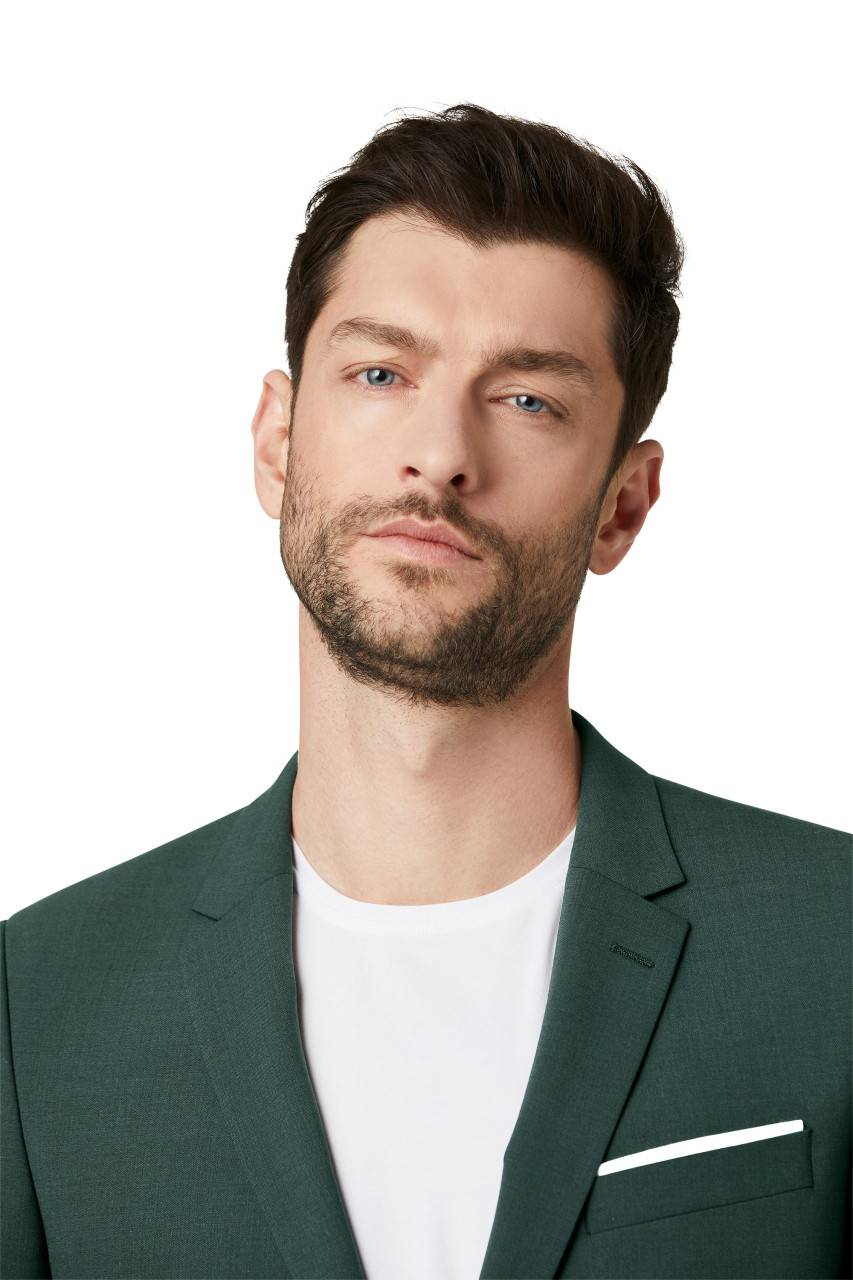 Digel Abito slim fit digel verde misto lana bi-stretch Offerte esclusive