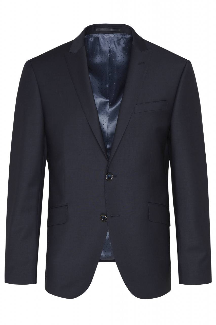 Digel Abito slim fit elegante digel blu scuro con gilet Grandi sconti