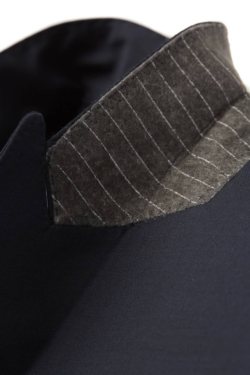 Digel Abito slim fit elegante digel blu scuro con gilet Grandi sconti