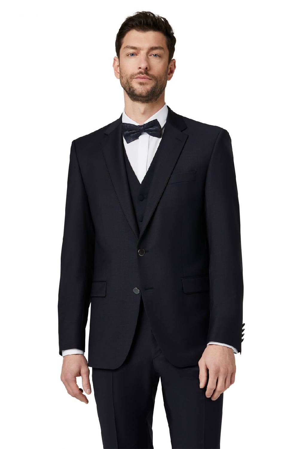 Digel Abito elegante digel blu scuro con panciotto drop quattro corto Bestseller