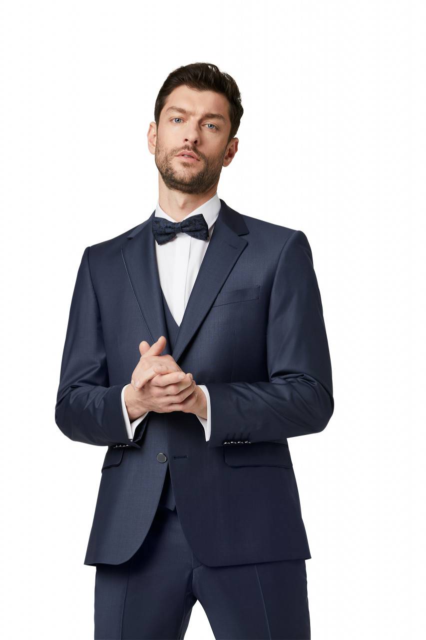 Digel Abito elegante digel blu marine con panciotto drop sei modern fit Offerte stagionali