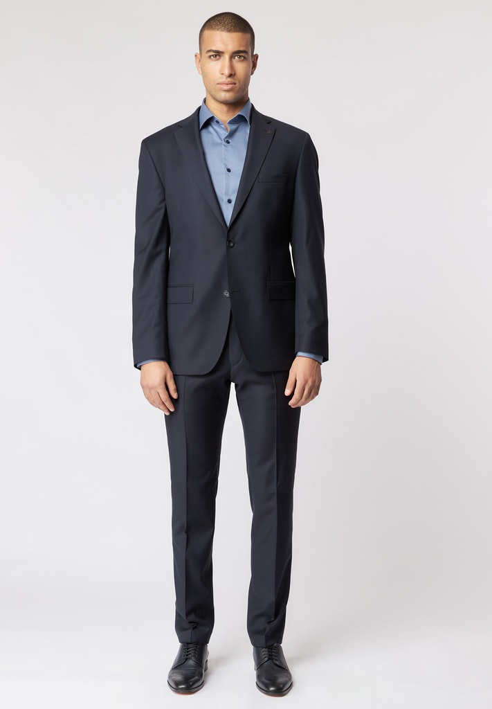 Roy Robson Abito blu scuro roy robson lana cerruti drop quattro corto Offerte speciali